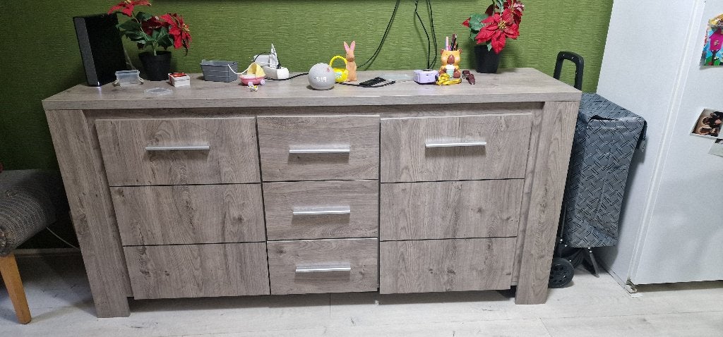 TV cabinet Wooden Sideboard / Dressoir, Gebruikt, Profijt Meubel, 150 tot 200 cm, Ophalen of Verzenden