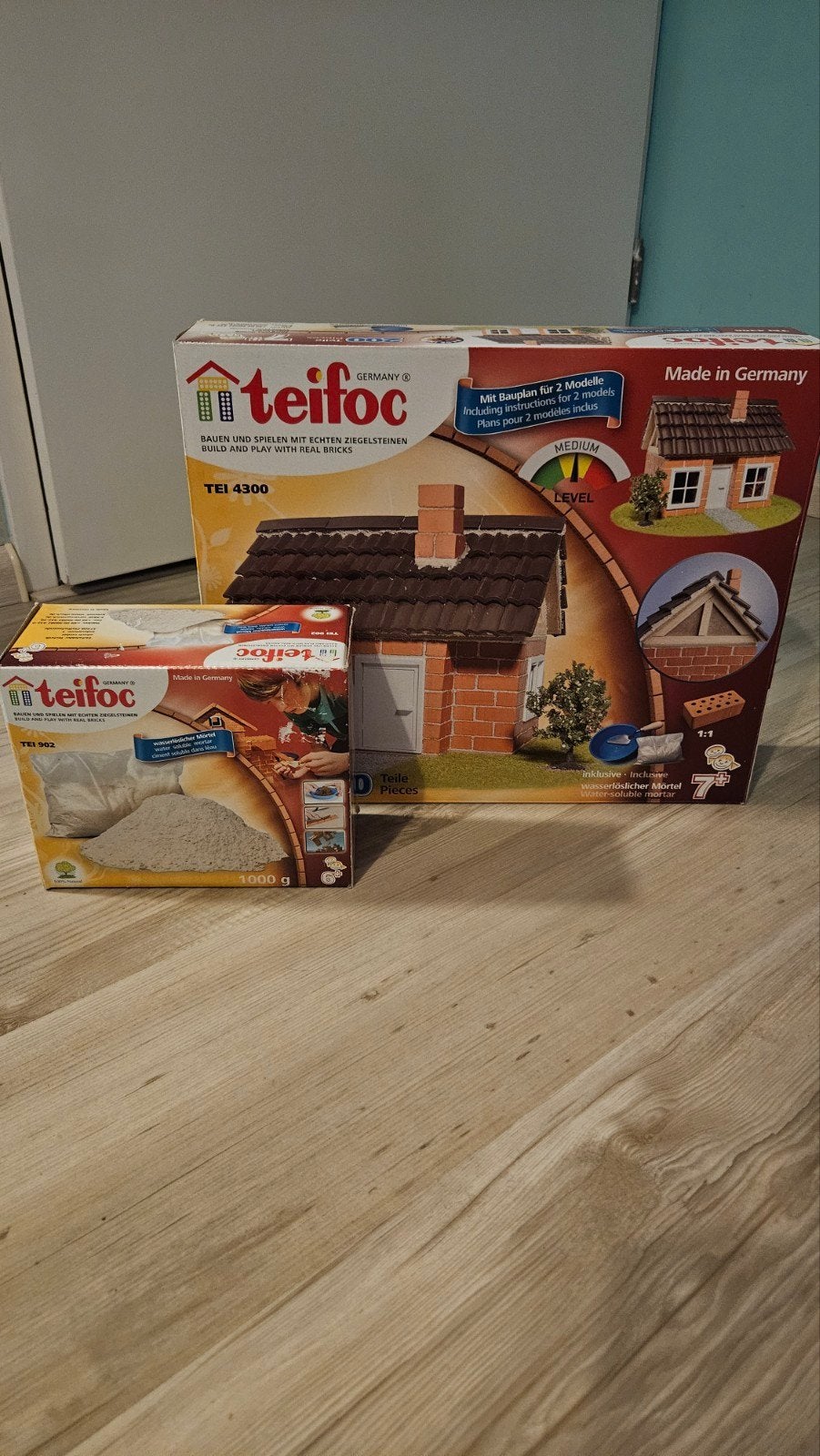 Teifoc Bouwset TEI 4300 met extra cement, Ophalen of Verzenden, Nieuw, Overige typen, Overige merken