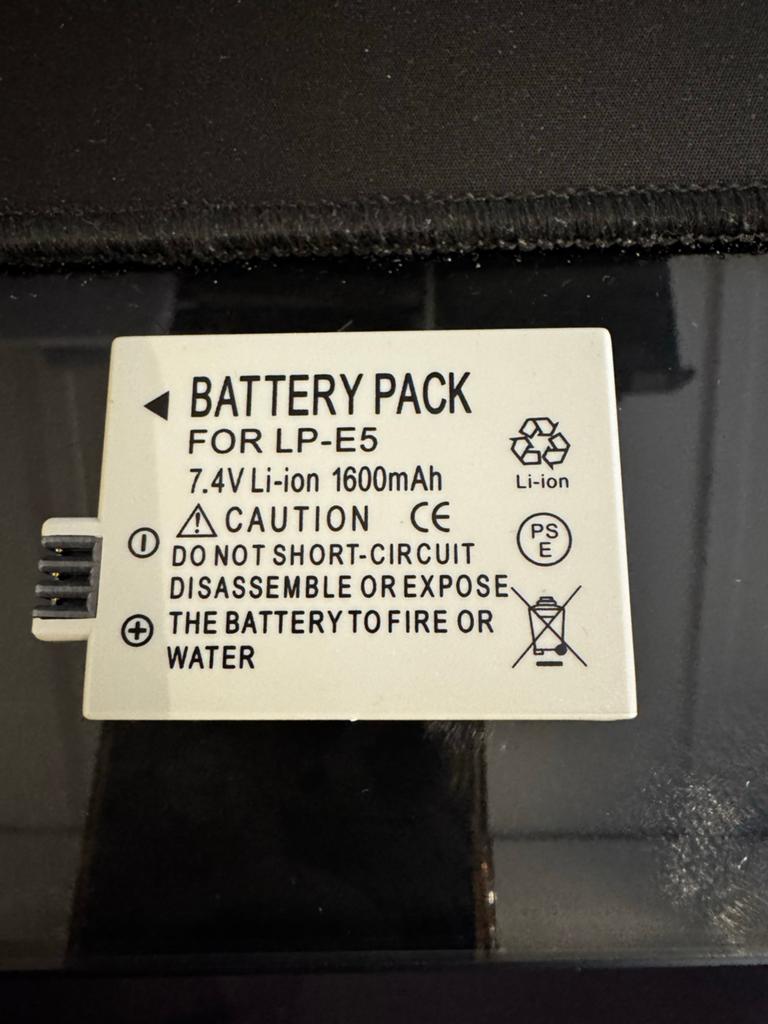 Nieuwe LP-E5 batterij voor Canon EOS camera's, Ophalen of Verzenden, Nieuw