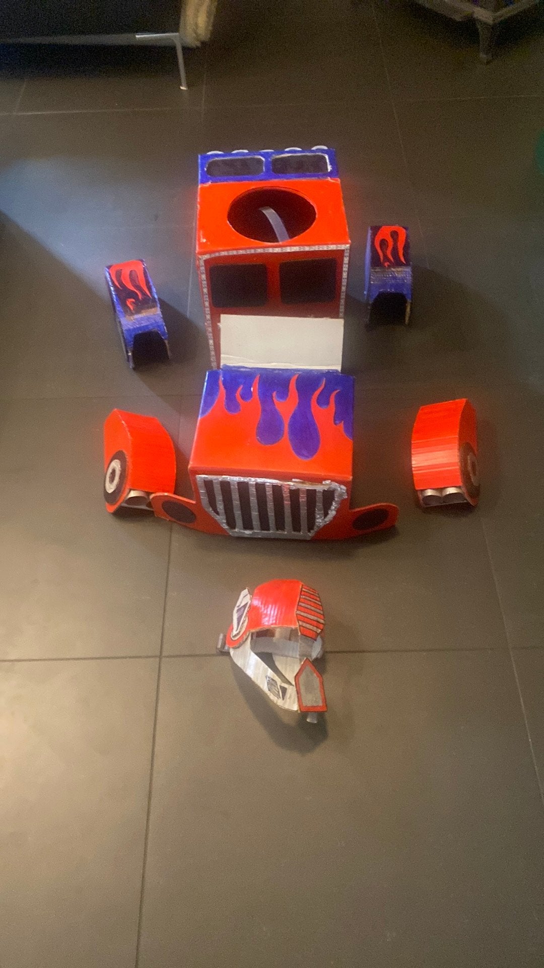 Transformer pak optimus prime, Ophalen of Verzenden, Gebruikt