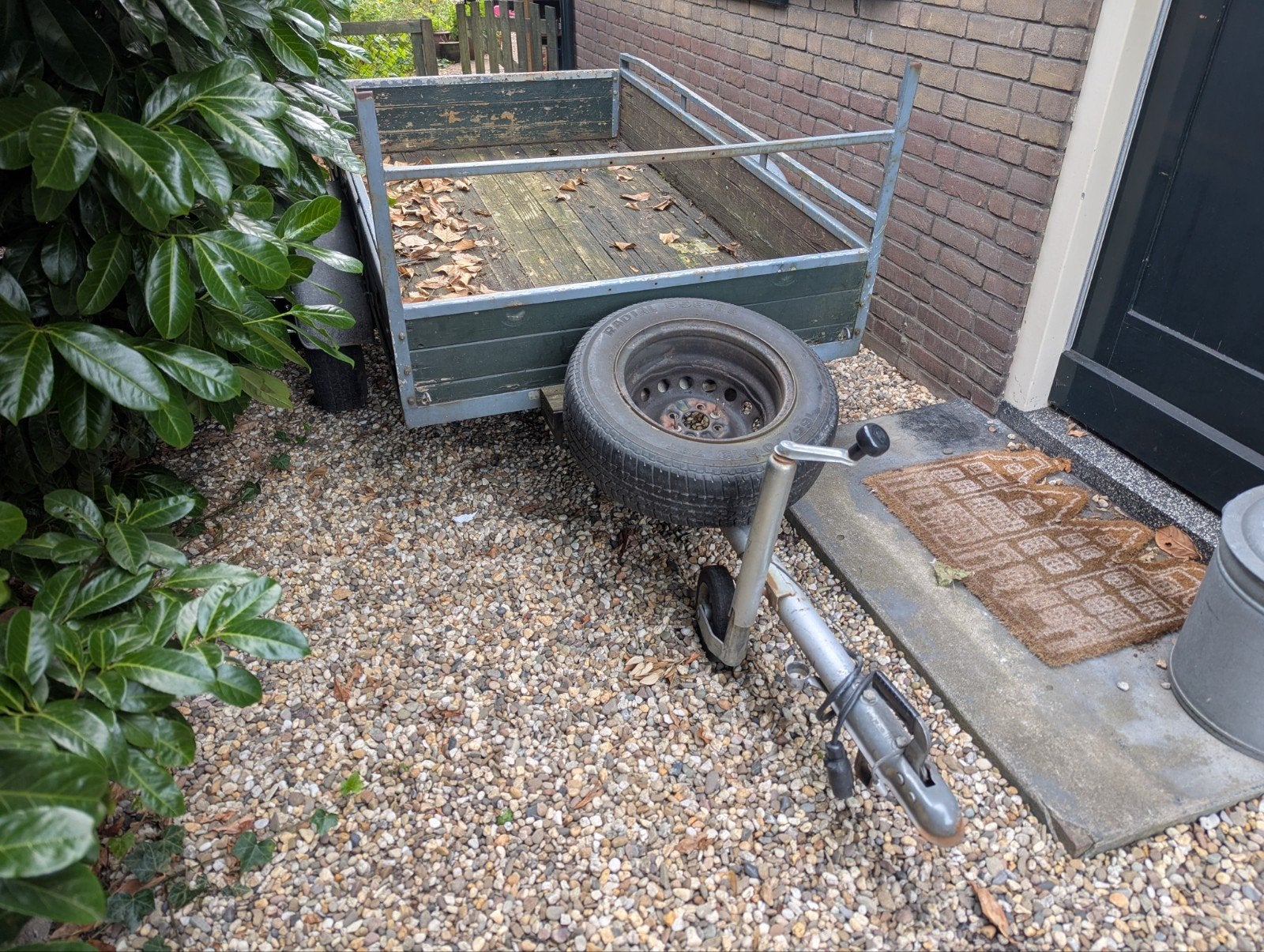 Aanhanger met heel veel ervaring, Ophalen