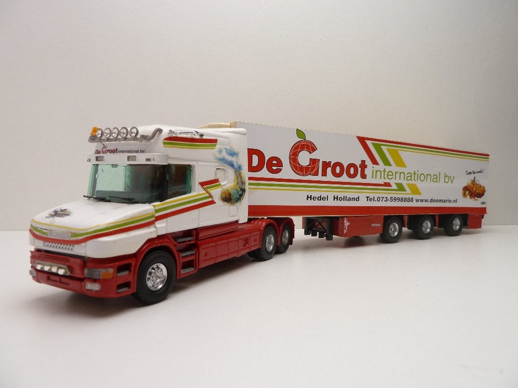 Scania torpedo  '' de Groot Hedel ''  Tekno, Hobby en Vrije tijd, Ophalen of Verzenden, Gebruikt, Bus of Vrachtwagen, Tekno