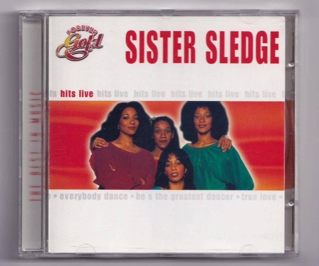 CD Sister Sledge – Hits Live, Ophalen of Verzenden, Zo goed als nieuw