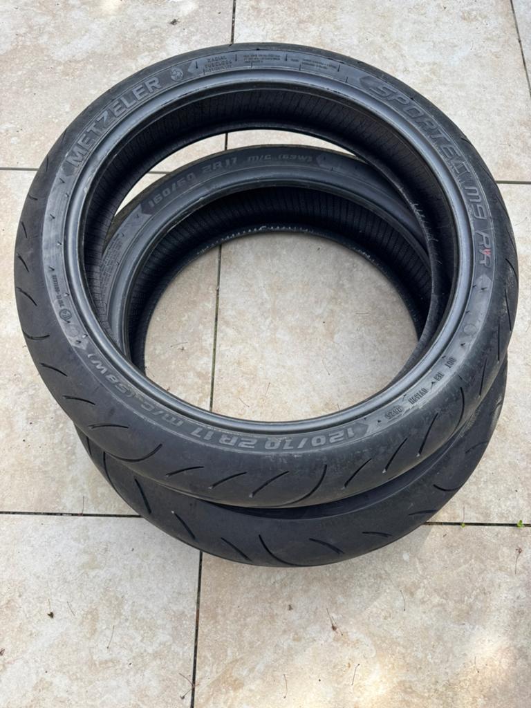 Metzeler Sportec M9 RR Bandenset, Ophalen of Verzenden, Nieuw