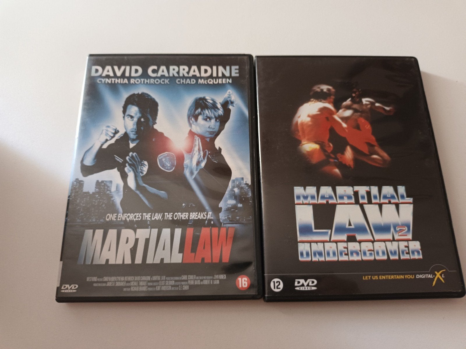 dvd Martial Law 1 en 2, Verzenden