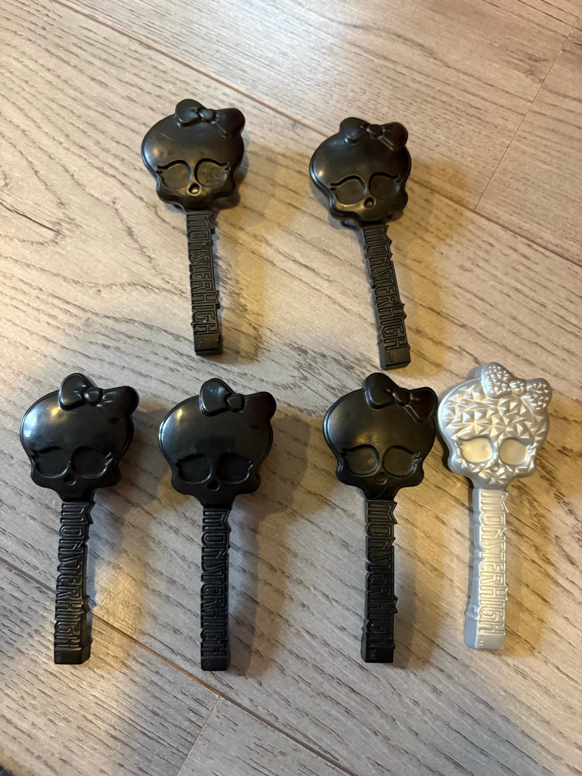 Monster High Kammen - Set van 6, Ophalen of Verzenden, Gebruikt, Meisje