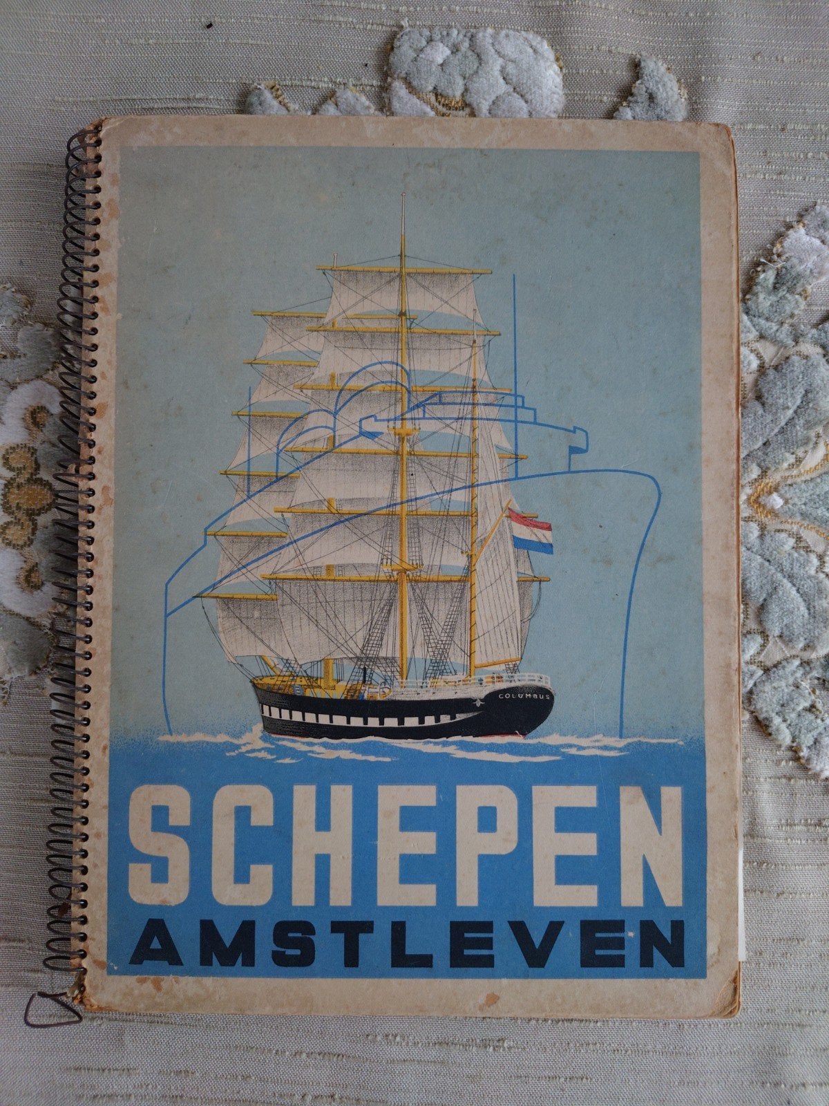 Vintage Schepen Amstelveen boek - Columbus zeilschip, Ophalen of Verzenden, Gelezen, Onbekend, Boot