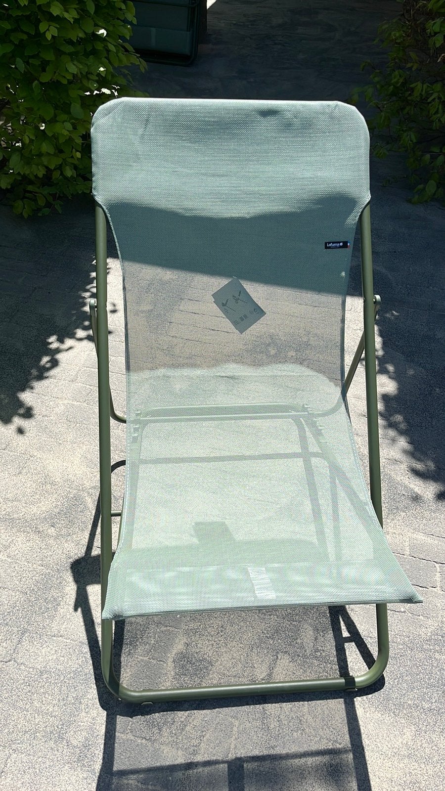 Lafuma licht gewicht standen stoel Nieuw!, Ophalen, Zo goed als nieuw, Campingstoel