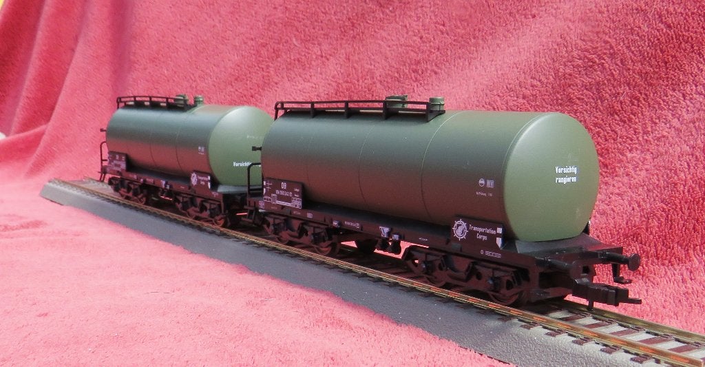 Trix 70150. DB set ketelwagens (US transportation corps), Gelijkstroom, Trix, Wagon, Ophalen of Verzenden