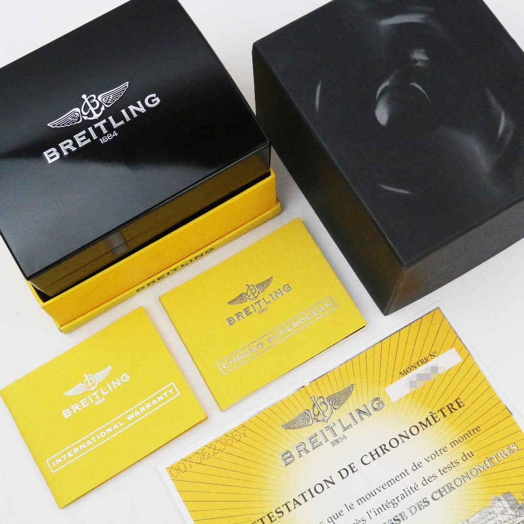 Breitling Superocean Chronograph II 42 (Zeer goed/ 2007), Staal, Staal, Breitling, Polshorloge