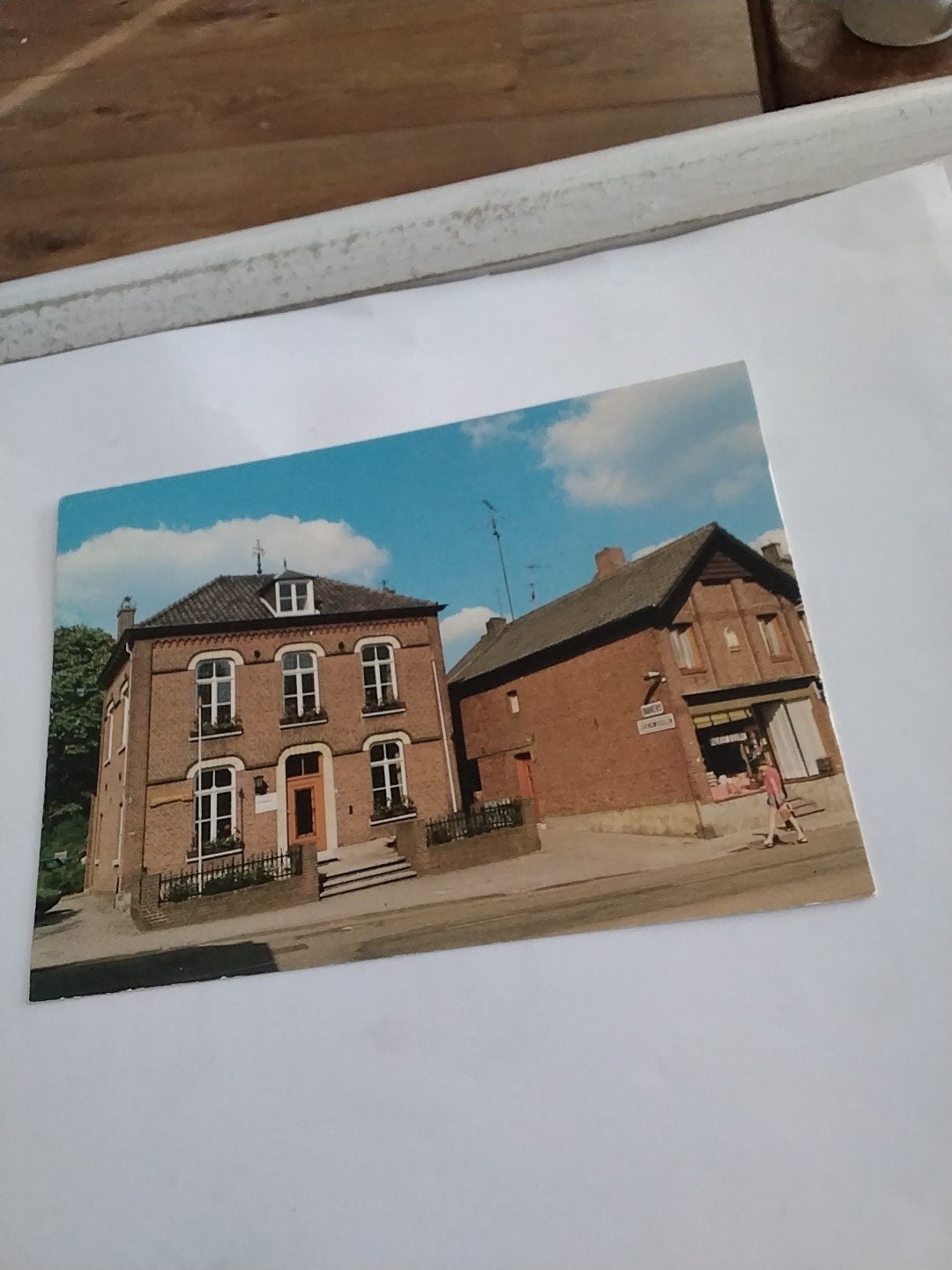 Oude postkaart Slenaken, Gem. Huis Dorpsstraat, Ophalen of Verzenden, 1960 tot 1980, Gelopen
