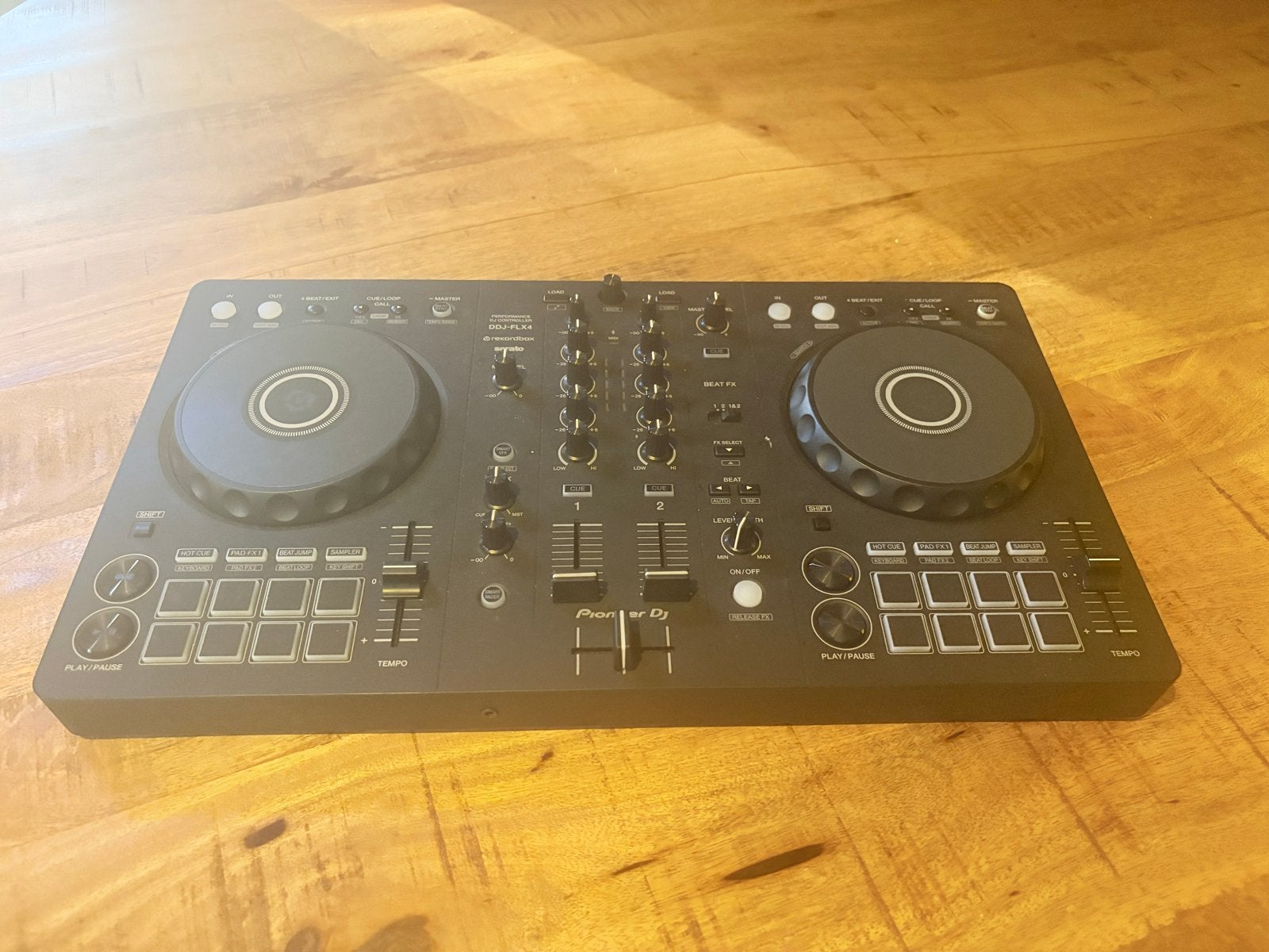 Pioneer DDJ-FLX4 met Headset en kabels, Ophalen of Verzenden, Zo goed als nieuw, Dj-set, Pioneer
