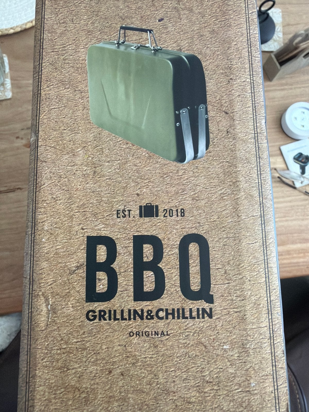 Nieuwe Draagbare BBQ - Grillin&Chillin Original, Verzenden, Nieuw