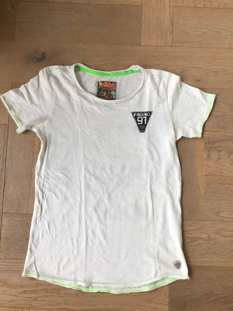 Gaaf zomers shirt Vingino maat 152 (12), Kinderen en Baby's, Kinderkleding | Maat 152, Ophalen of Verzenden, Zo goed als nieuw