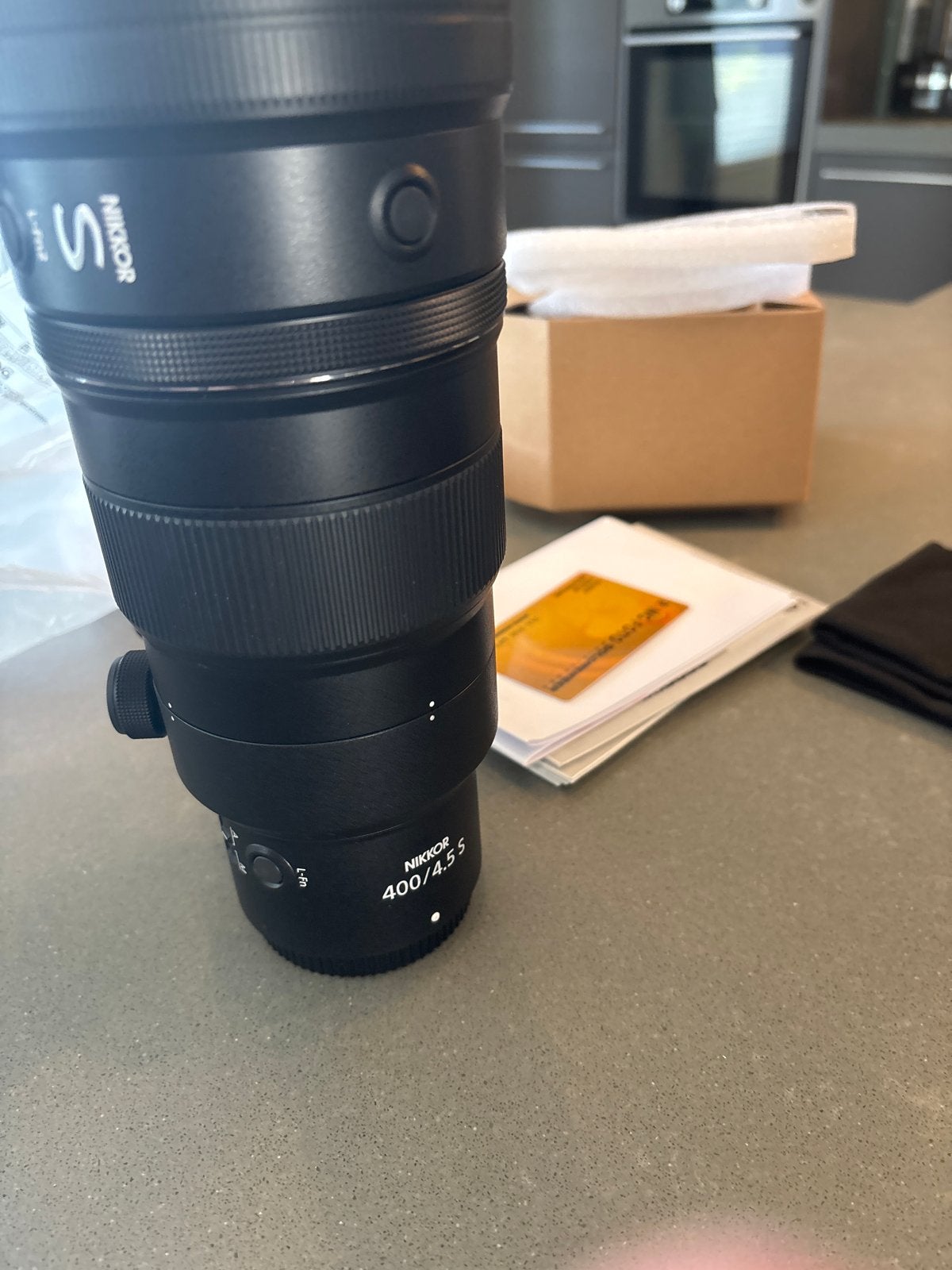 Nikon Z Nikkor 400mm f/4.5 VR S Telelens, Audio, Tv en Foto, Fotografie | Lenzen en Objectieven, Zo goed als nieuw, Telelens, Nikon