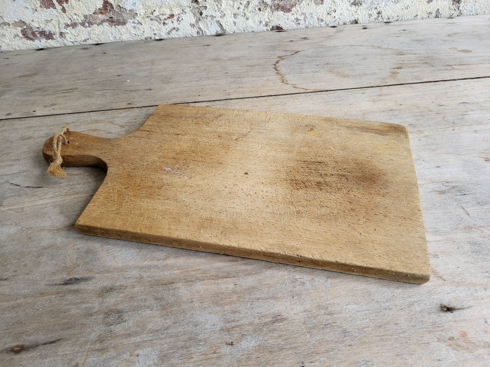 oude brocante snijplank / allegonda, Antiek en Kunst, Ophalen of Verzenden