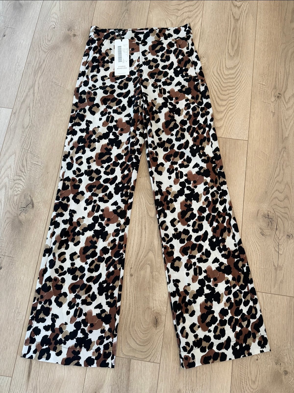 Nieuw! Studio Anneloes Marinda Leopard Trousers XS, Overige kleuren, Nieuw, Ophalen of Verzenden, Maat 34 (XS) of kleiner
