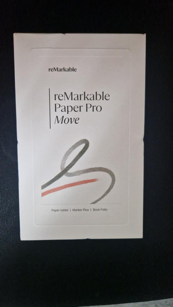 reMarkble paper pro move 7.3" incl. Marker plus + Book folio, Boeken, Ophalen of Verzenden, Nieuw, Overige onderwerpen