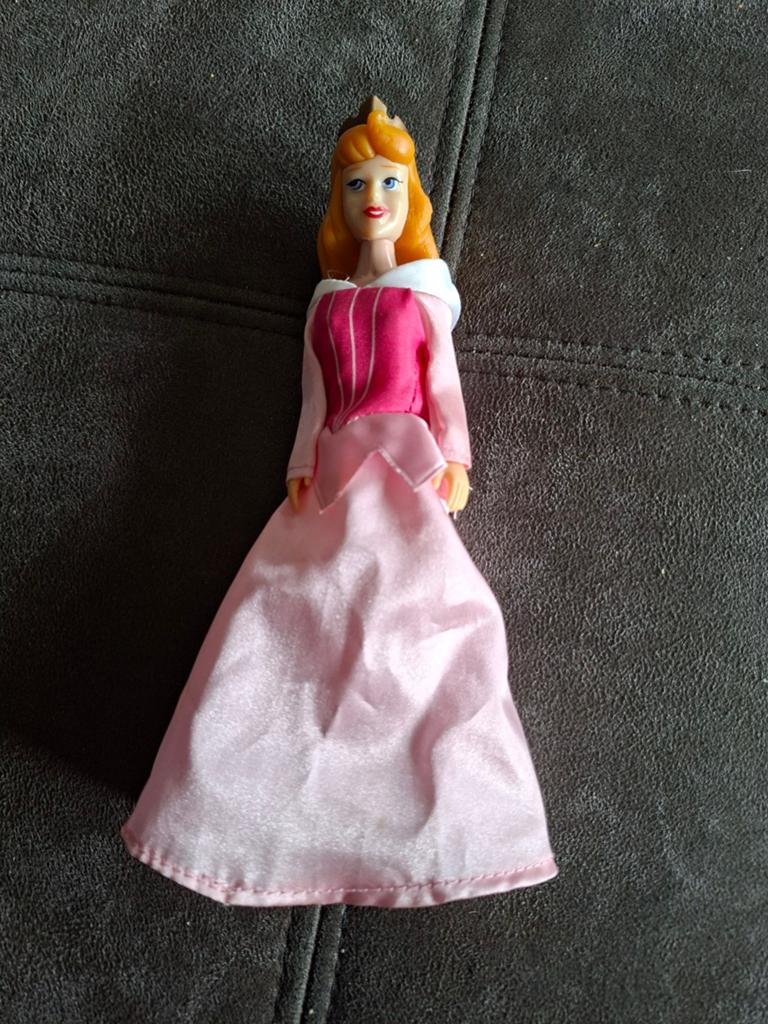 Doornroosje Disney Figuur - Vintage Pop, Ophalen of Verzenden, Sneeuwwitje of Doornroosje, Gebruikt, Beeldje of Figuurtje