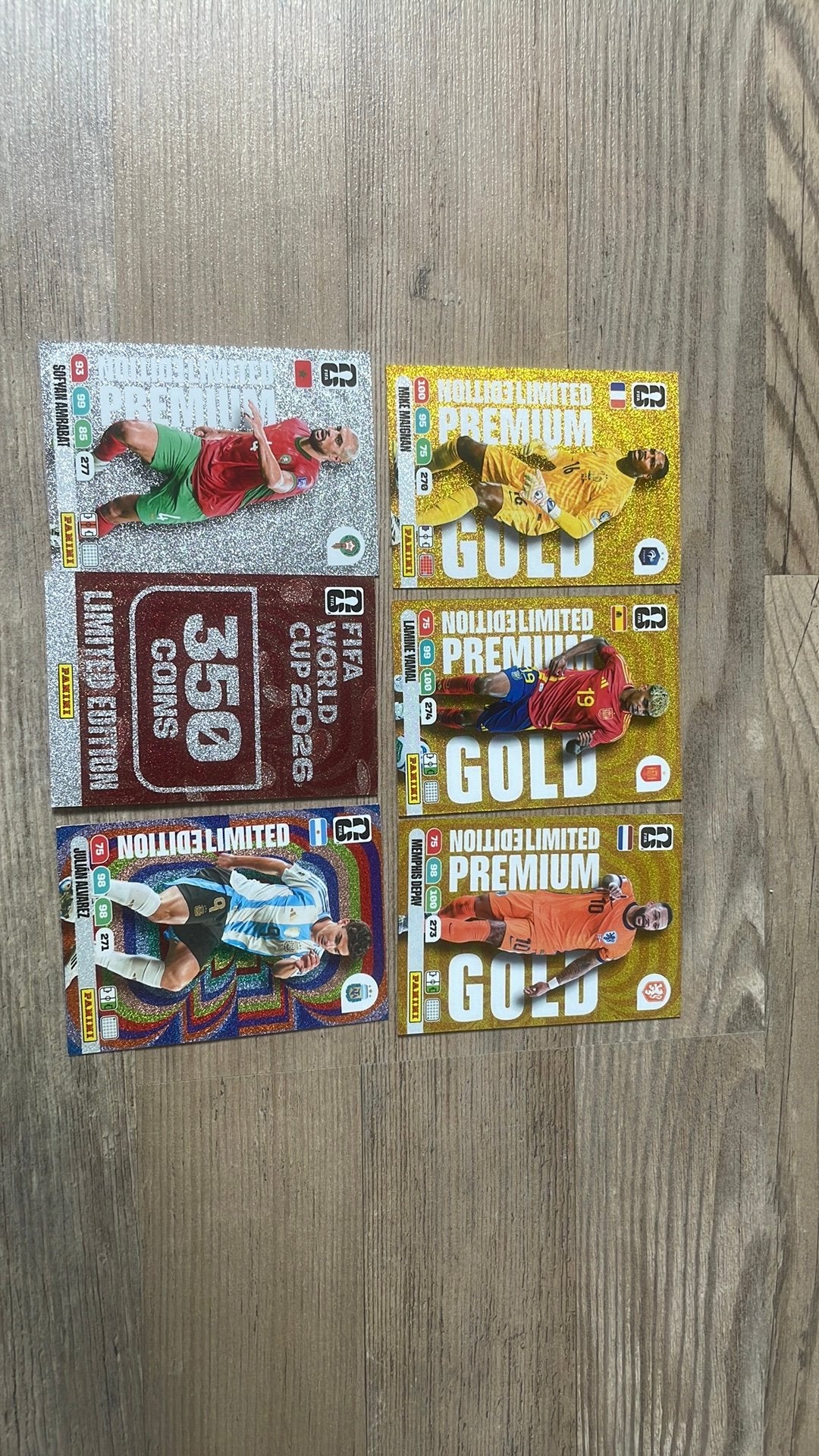 Wk kaarten 2026 limited edition, Verzamelen, Sportartikelen en Voetbal, Ophalen of Verzenden, Nieuw, Buitenlandse clubs, Overige typen