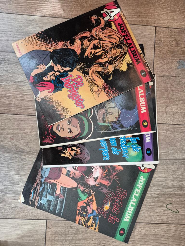 Anita Joffelalbum 1 tm 4- Vaak Gelezen, Complete serie of reeks, Ophalen of Verzenden, Gelezen