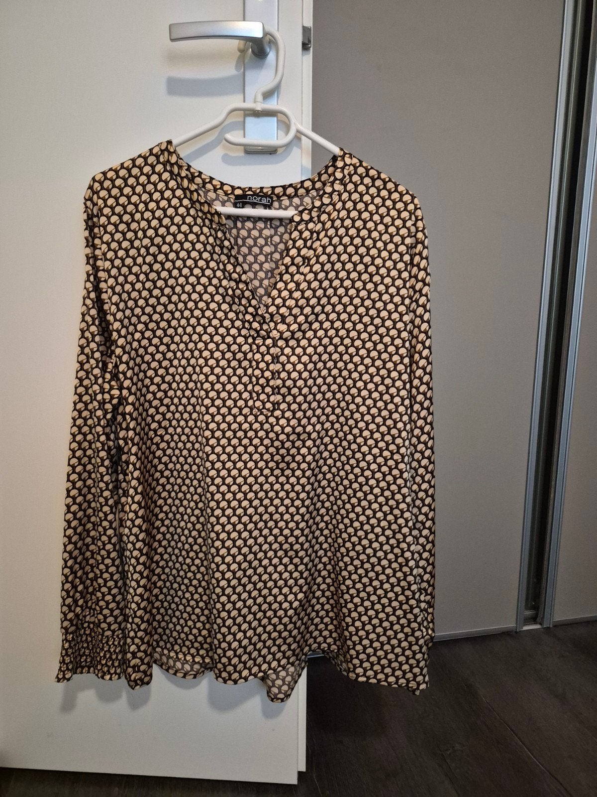 Norah blouse met print - Maat 44, Meerkleurig, Maat 42/44 (L), Ophalen of Verzenden, Zo goed als nieuw