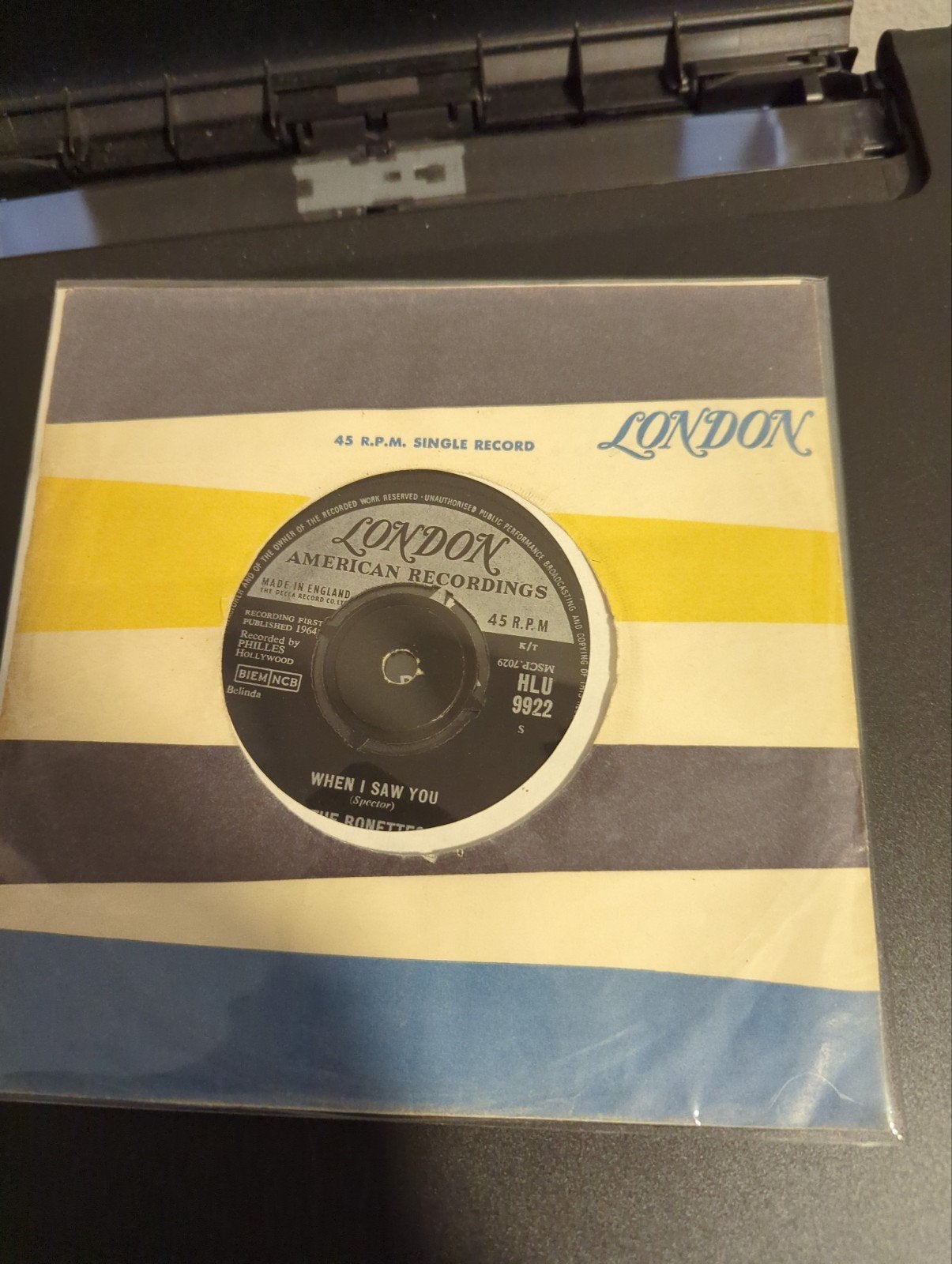 The Ronettes - Do I Love You ( vinyl single), Ophalen of Verzenden, Gebruikt, 7 inch, R&B en Soul