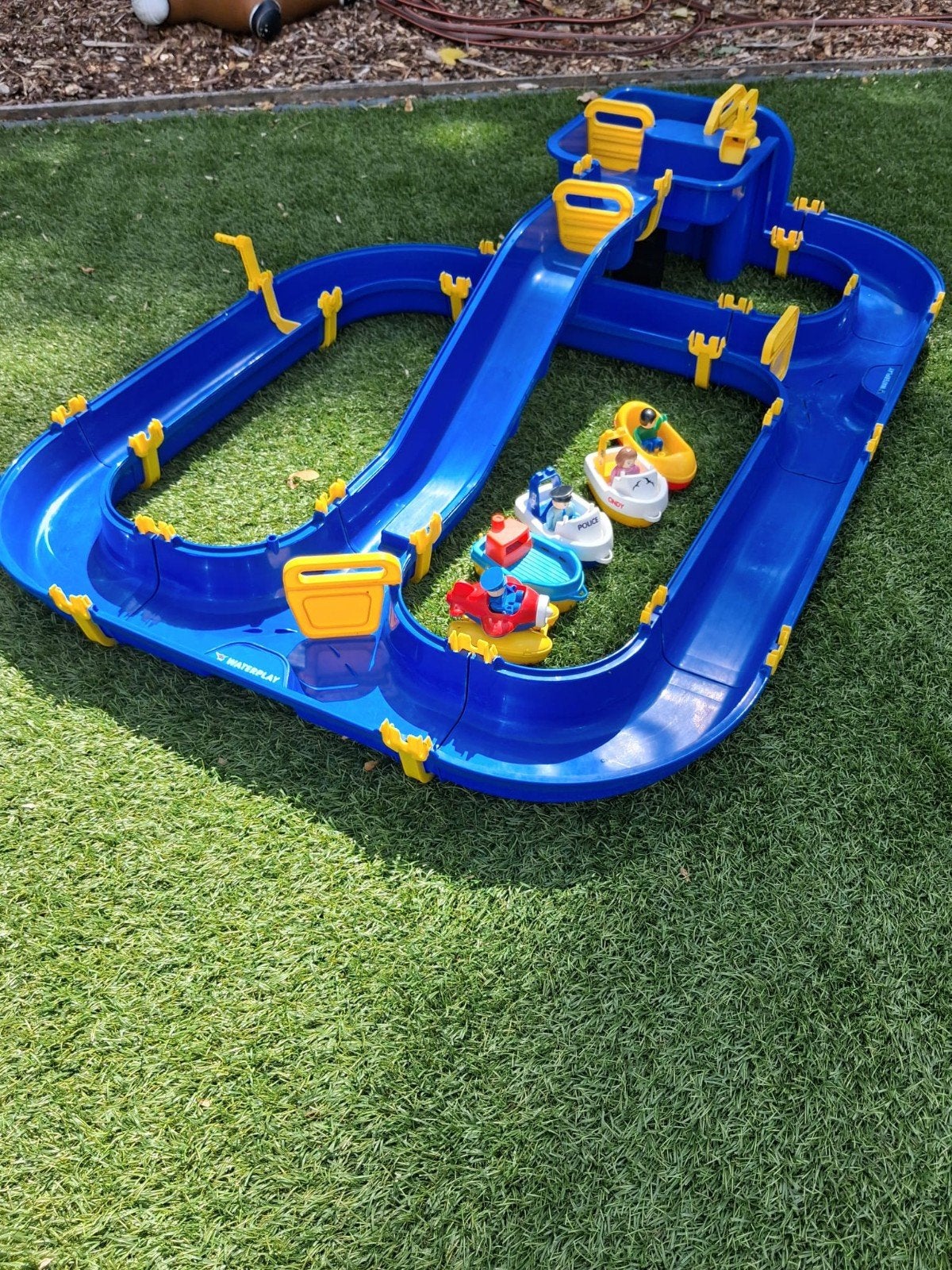 BIG-Waterplay Niagara waterbaan met bootjes, Ophalen, Overige merken, Speelgoedset, Inclusief accessoires