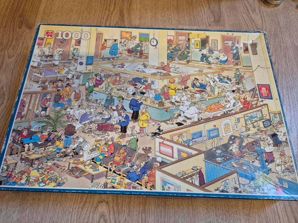 Jan van Haasteren puzzel van harte beterschap, Ophalen of Verzenden, 500 t/m 1500 stukjes