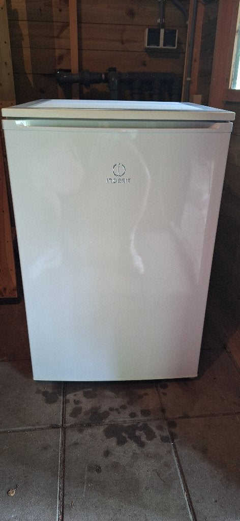 Indesit A++ , no-frost 3 laden vrieskast, tafelmodel, Witgoed en Apparatuur, Vriezers en Diepvrieskisten, Minder dan 60 cm, Zo goed als nieuw