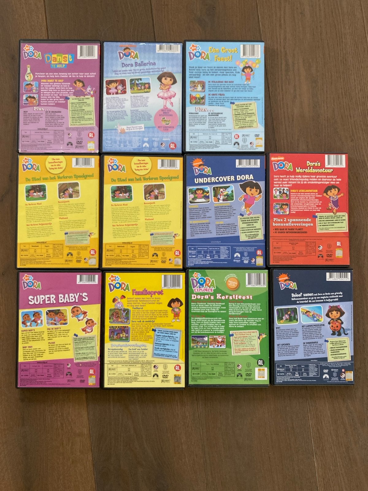 Dora the Explorer DVD Collectie - 10 Films voor Kinderen, Cd's en Dvd's, Gebruikt, Animatie, Verzamelbox, Alle leeftijden