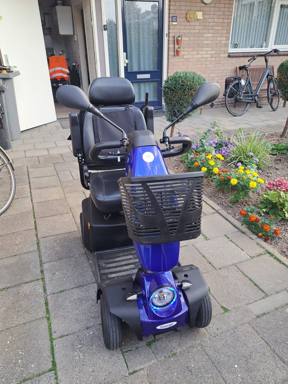 Freerider europe FR-S13 scootmobiel, Ophalen