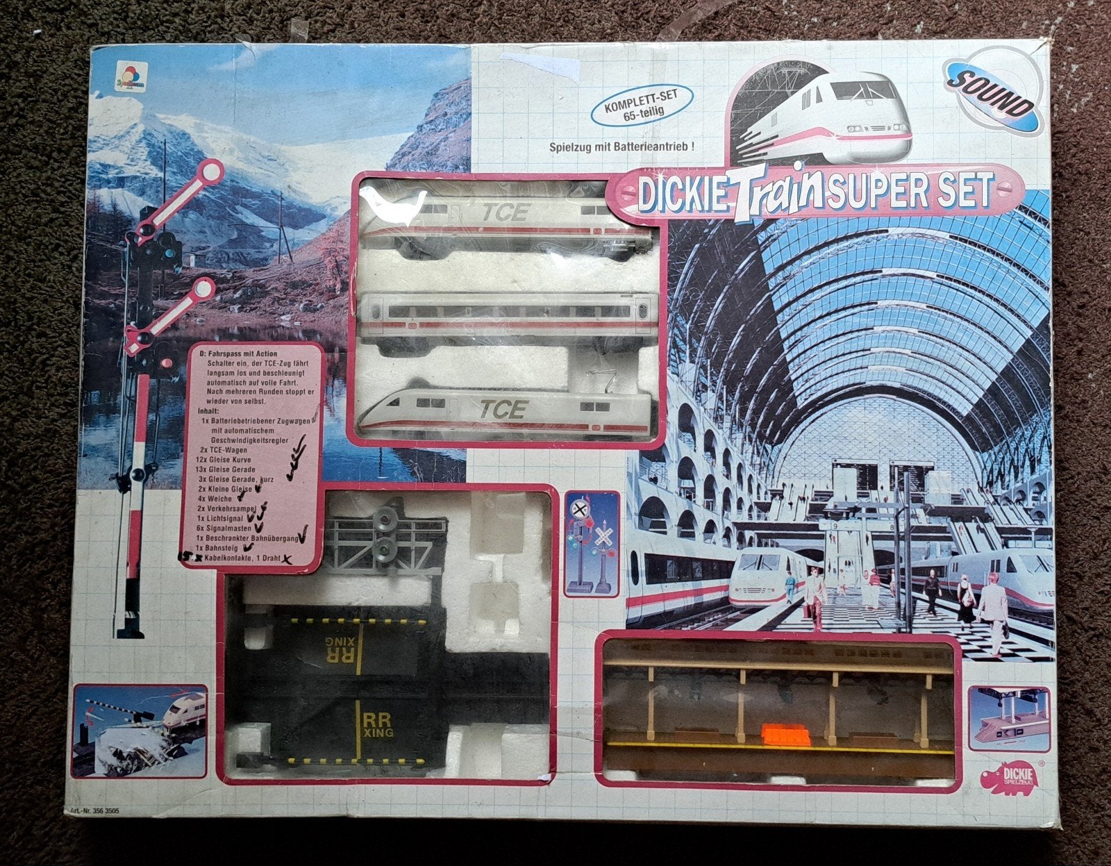 Dickie train superset vintage, Ophalen, Gebruikt