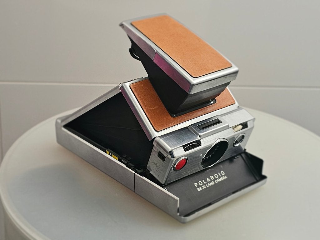 polaroid SX70, Audio, Tv en Foto, Fotocamera's Analoog, Ophalen of Verzenden, Gebruikt, Polaroid, Polaroid
