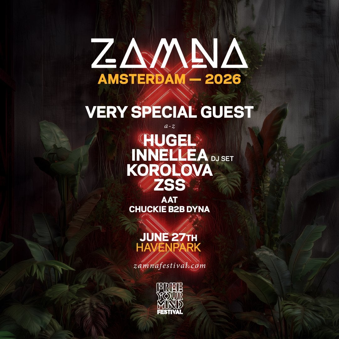 Zamna free your mind festival 2 tickets, Twee personen