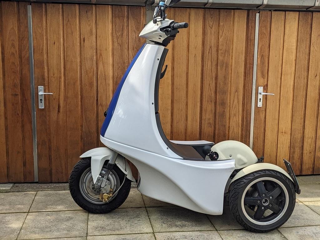 elektrische trike, Ophalen, Gebruikt, Schijfrem