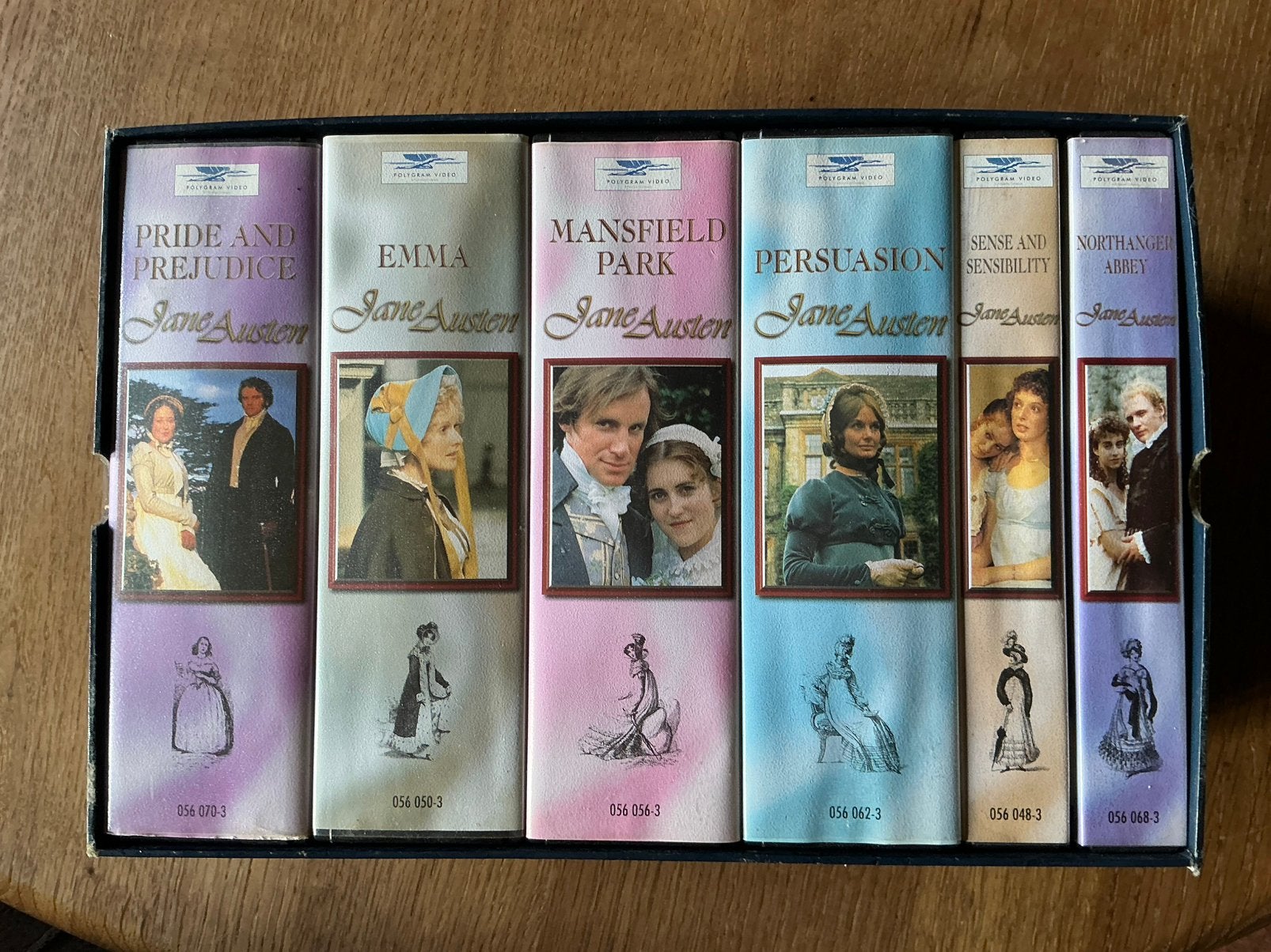 Jane Austen zes klassieke verfilmingen. Video, Alle leeftijden, Ophalen of Verzenden, Zo goed als nieuw, Overige gebieden