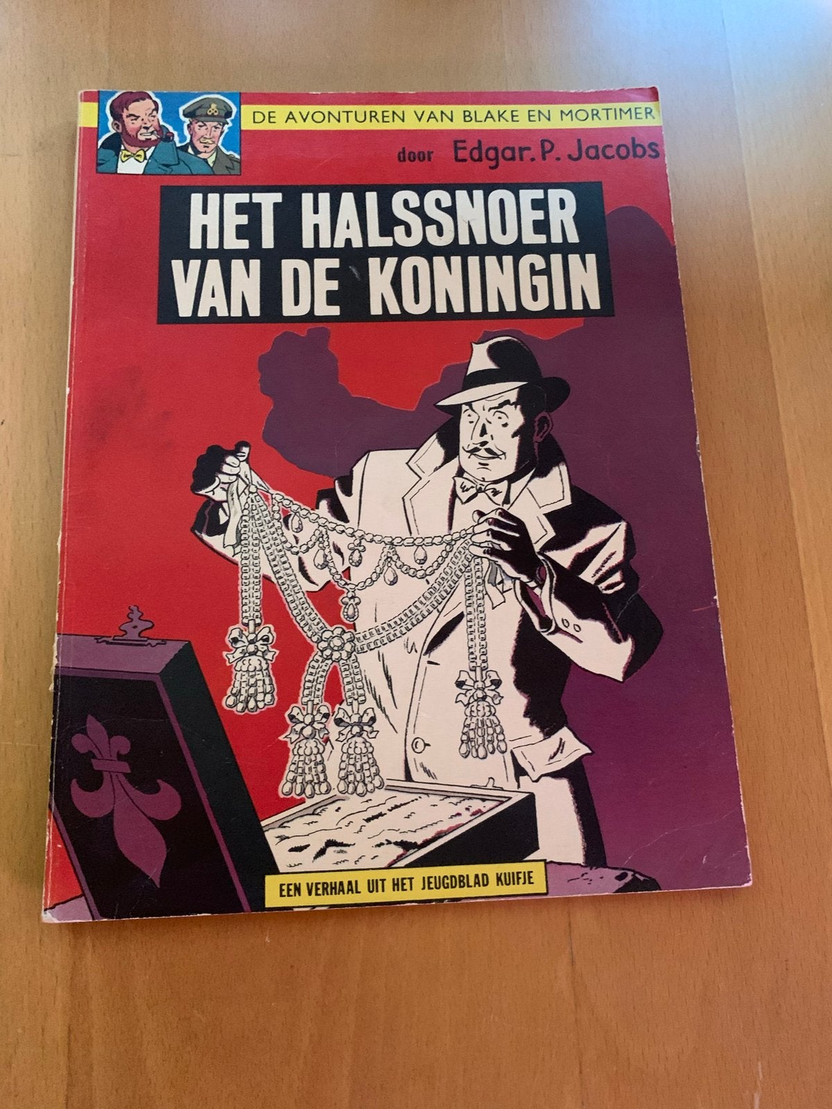 Blake en Mortimer: Het Halssnoer van de Koningin, Eén stripboek, Ophalen of Verzenden, Gelezen