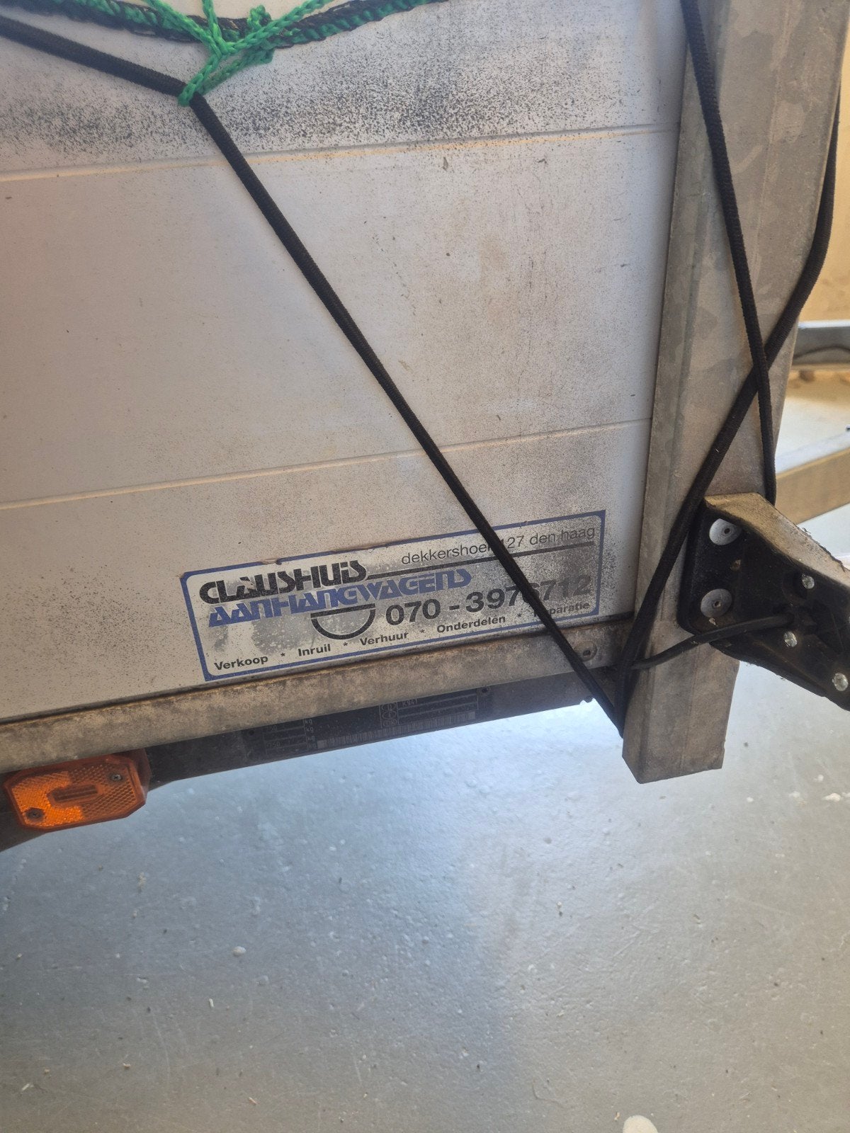 Gebruikte aanhangwagen, Auto diversen, Aanhangers en Bagagewagens, Ophalen of Verzenden, Gebruikt