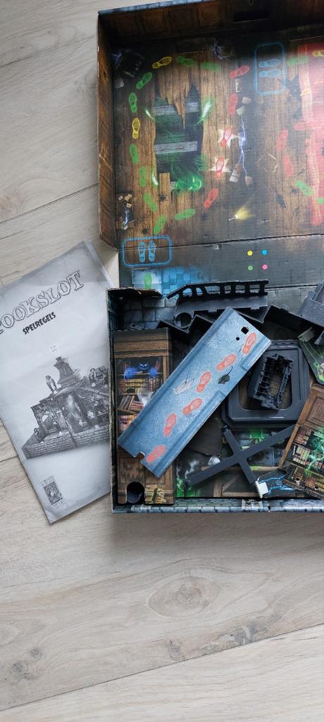 Spookslot Bordspel - Compleet en in Goede Staat, Drie of vier spelers, Ophalen, Gebruikt, MB Spellen