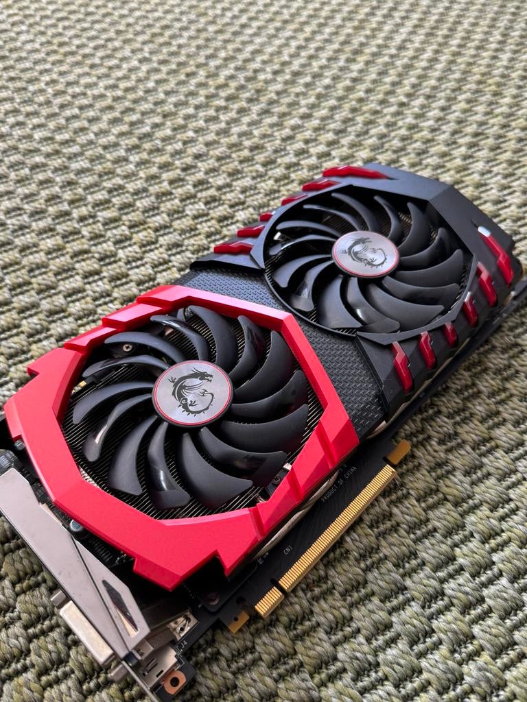 MSI GTX 1080 GAMING X 8GB, PCI-Express 3, Gebruikt, HDMI, Ophalen of Verzenden