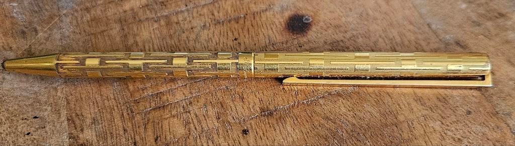 S.T. Dupont Paris Classique balpen | Verguld | Frankrijk, Ophalen of Verzenden, Gebruikt, Balpen, Overige merken