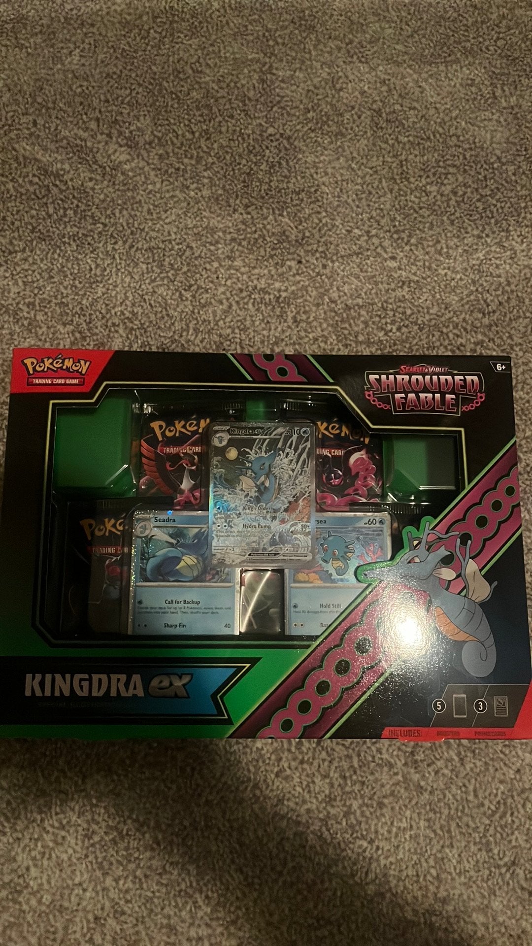 Kingdra Ex special illustration collection, Ophalen of Verzenden, Zo goed als nieuw