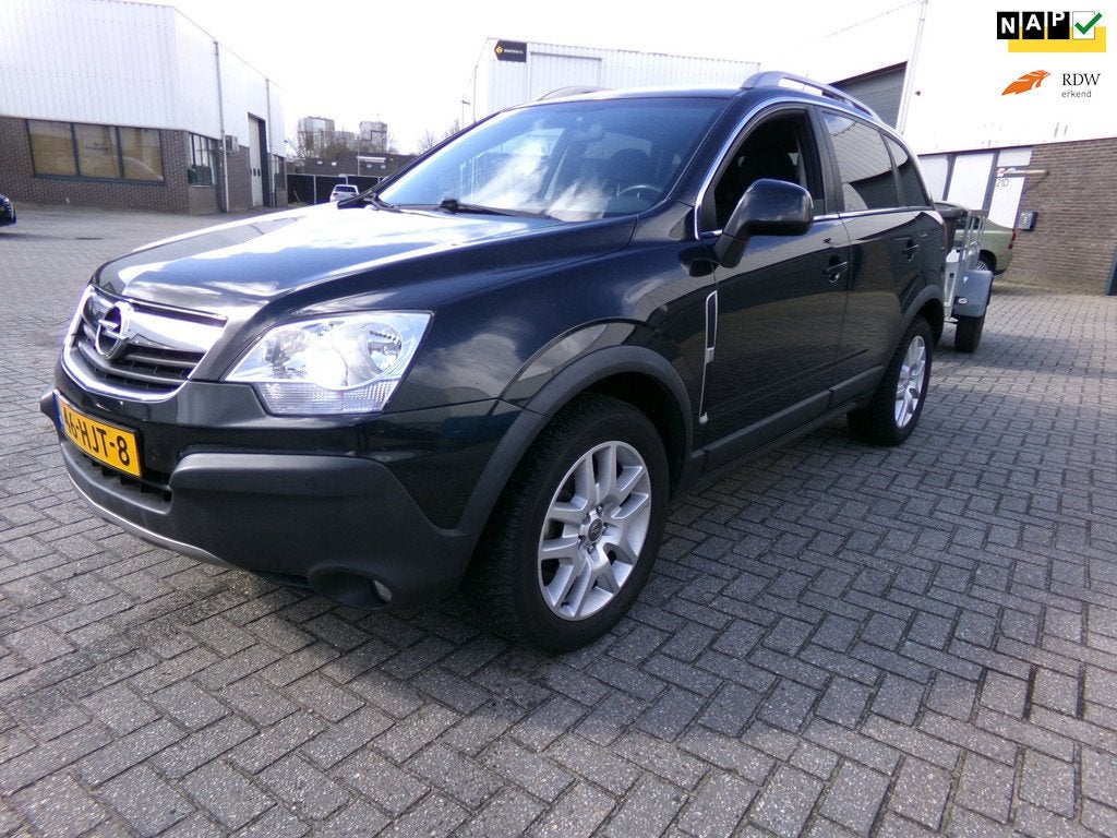 Opel Antara 2.4-16V Temptation 4 WD APK 7/2027, Auto's, Opel, Stof, Gebruikt, 4 cilinders, Zwart