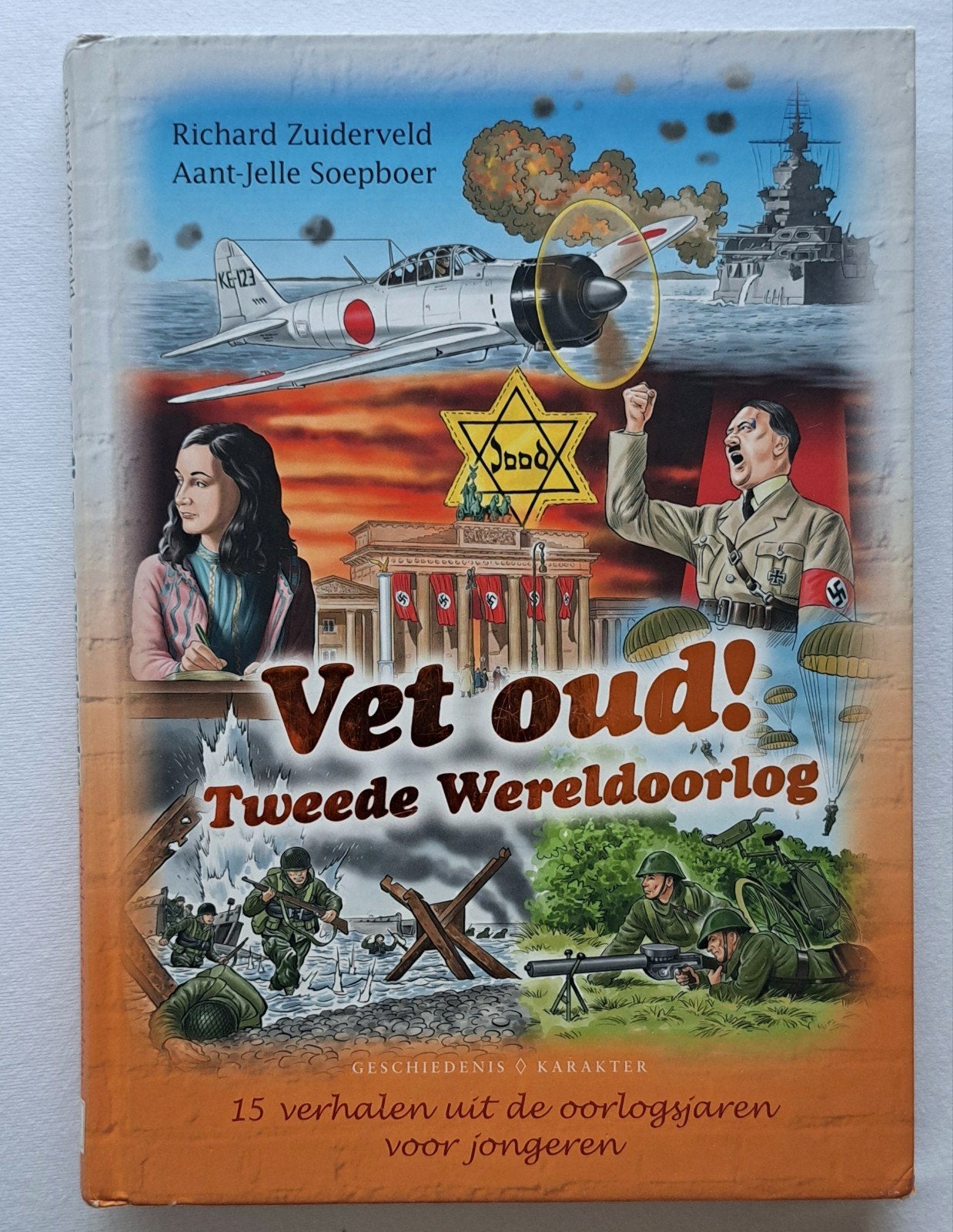 Vet oud! Tweede Wereldoorlog 15 verhalen WOII voor jongeren, Boeken, Oorlog en Militair, Tweede Wereldoorlog, Nieuw, Ophalen of Verzenden