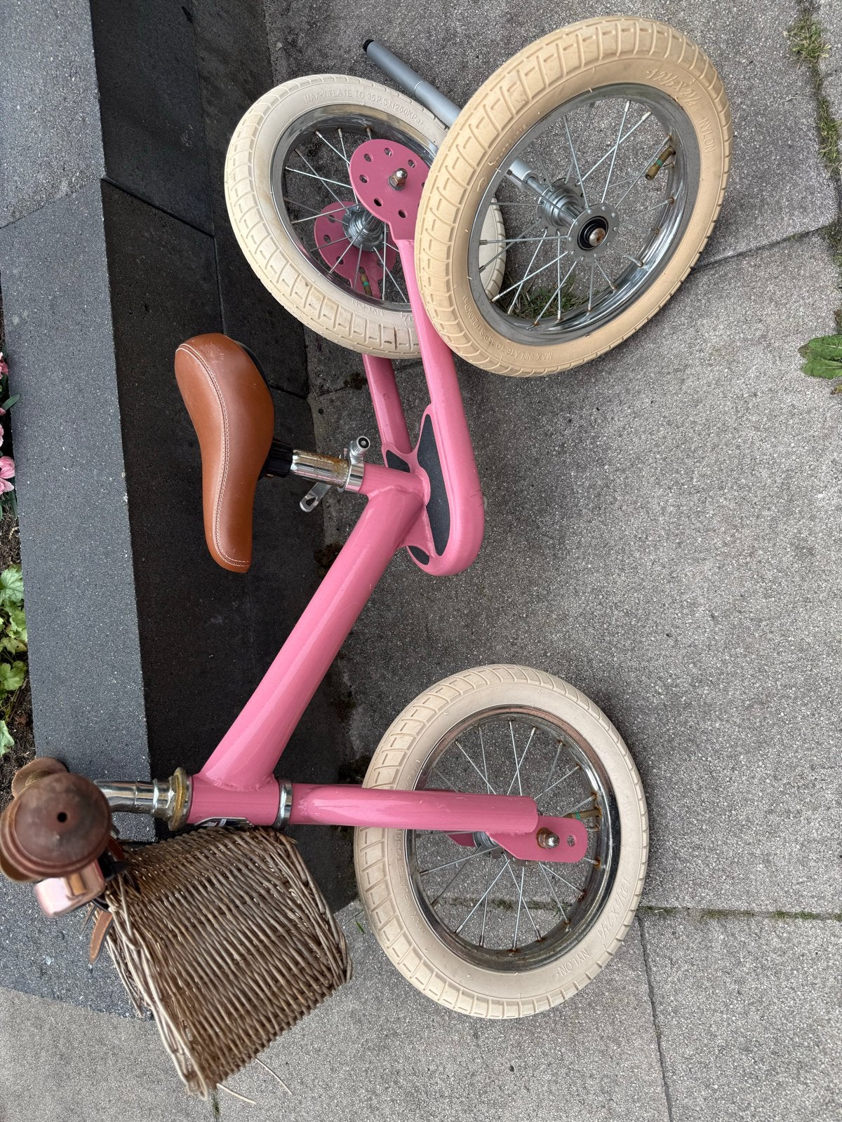 Trybike loopfiets roze, Ophalen, Gebruikt, Loopfiets