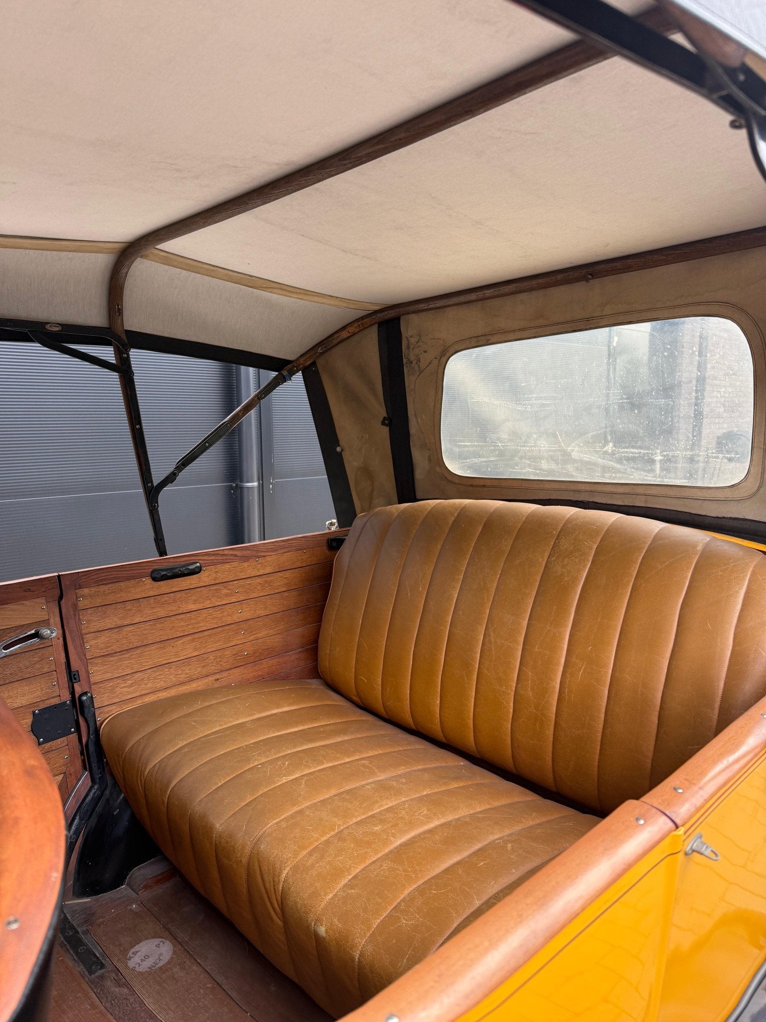 Renault NN 1927 Leer OLDTIMER Verzamelobject Cabrio Rijklaar, Renault, Bedrijf, Handgeschakeld, 17 pk