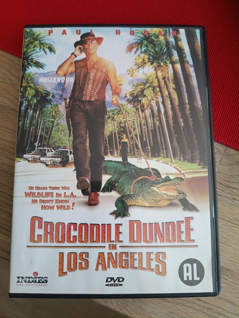 Crocodile Dundee in Los Angeles DVD, Alle leeftijden, Ophalen of Verzenden, Gebruikt, Actiekomedie