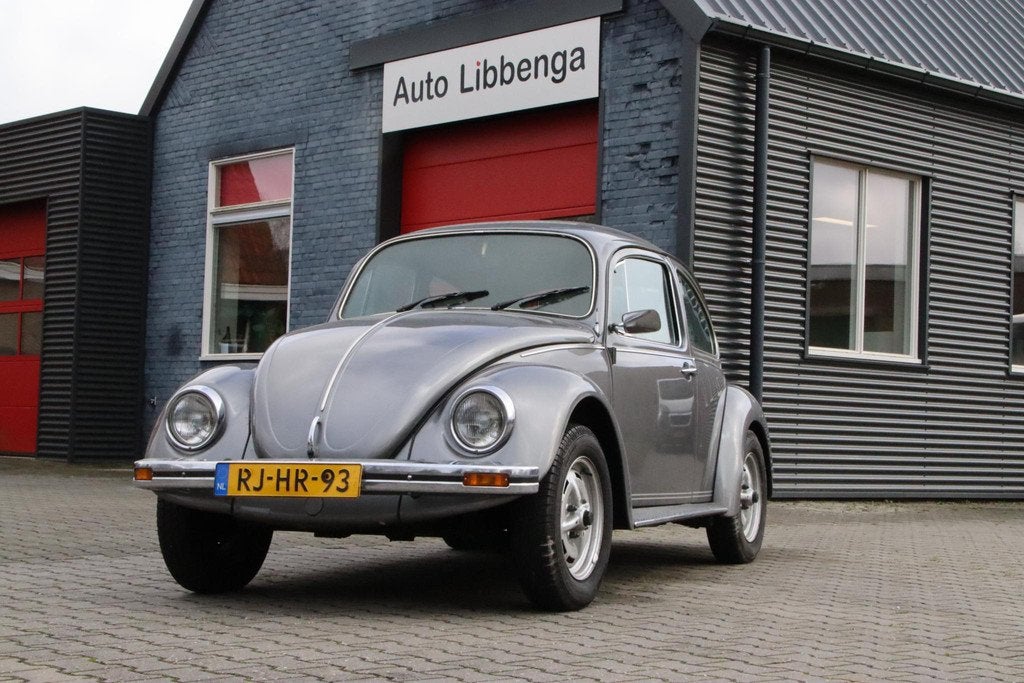 Volkswagen Kever Winterkever Ice Blue Zinkgrijs Speciale jub, Auto's, Volkswagen, Gebruikt, Beetle (Kever), Handgeschakeld, Sedan