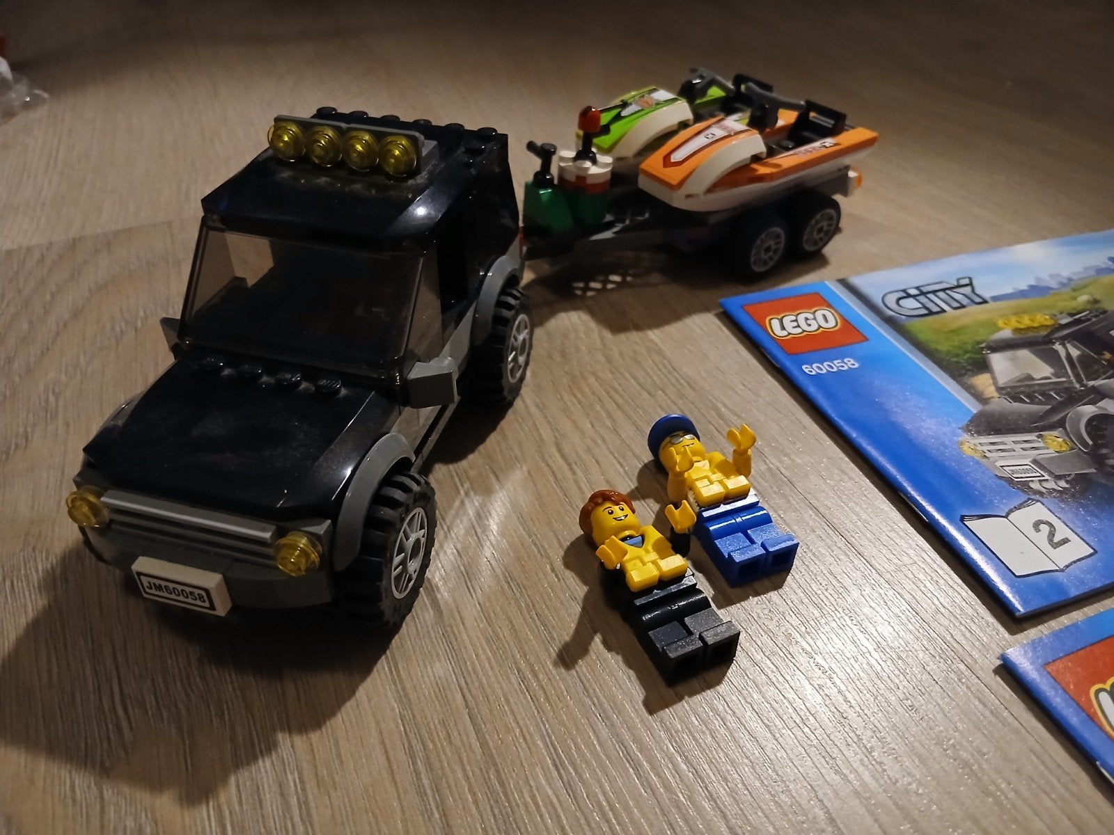 LEGO City 60058 SUV met waterscooters en boekjes, Compleet, Verzenden, Lego, Complete set